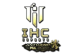 Sticker | IHC Esports (Gold) | Antwerp 2022