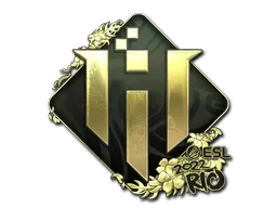 Sticker | IHC Esports (Gold) | Rio 2022