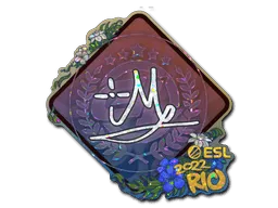 Sticker | iM (Glitter) | Rio 2022