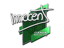 Sticker | innocent | Boston 2018