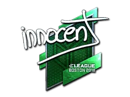 Sticker | innocent (Foil) | Boston 2018