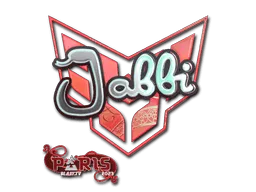 Sticker | jabbi (Holo) | Paris 2023