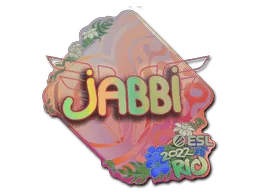 Sticker | jabbi (Holo) | Rio 2022