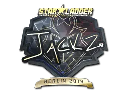 Sticker | JaCkz (Gold) | Berlin 2019