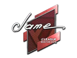 Sticker | Jame | Boston 2018