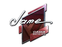 Sticker | Jame (Foil) | Boston 2018