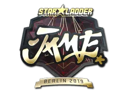 Sticker | Jame (Gold) | Berlin 2019