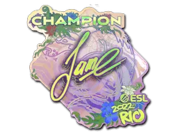 Sticker | Jame (Holo, Champion) | Rio 2022