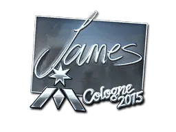 Sticker | James (Foil) | Cologne 2015