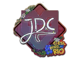 Sticker | JDC (Glitter) | Rio 2022