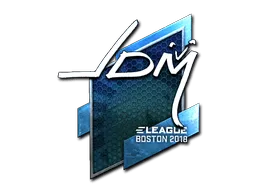 Sticker | jdm64 (Foil) | Boston 2018