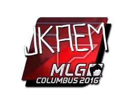 Sticker | jkaem (Foil) | MLG Columbus 2016