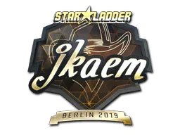 Sticker | jkaem (Gold) | Berlin 2019