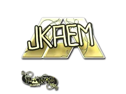 Sticker | jkaem (Gold) | Paris 2023