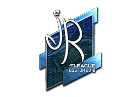 Sticker | jR (Foil) | Boston 2018