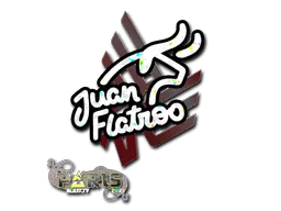 Sticker | juanflatroo (Glitter) | Paris 2023