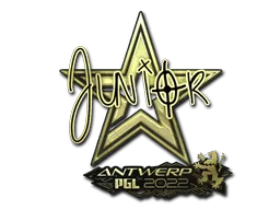 Sticker | junior (Gold) | Antwerp 2022