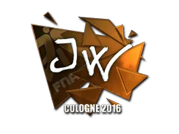 Sticker | JW (Foil) | Cologne 2016