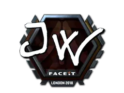 Sticker | JW (Foil) | London 2018