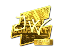 Sticker | JW (Gold) | Atlanta 2017