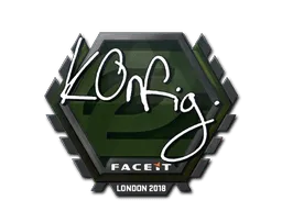 Sticker | k0nfig | London 2018