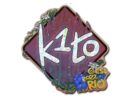 Sticker | k1to (Glitter) | Rio 2022