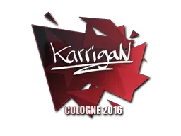 Sticker | karrigan | Cologne 2016