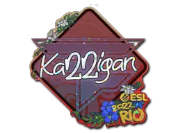 Sticker | karrigan (Glitter) | Rio 2022