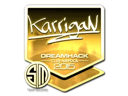 Sticker | karrigan (Gold) | Cluj-Napoca 2015