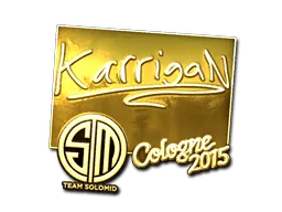 Sticker | karrigan (Gold) | Cologne 2015