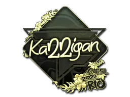 Sticker | karrigan (Gold) | Rio 2022