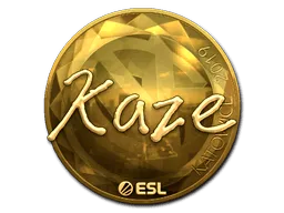 Sticker | Kaze (Gold) | Katowice 2019