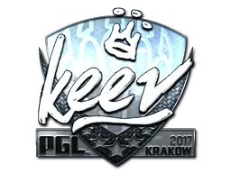 Sticker | keev (Foil) | Krakow 2017