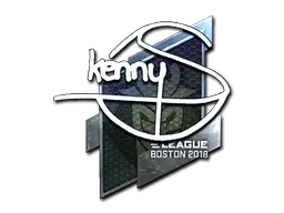 Sticker | kennyS (Foil) | Boston 2018