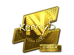 Sticker | kennyS (Gold) | Atlanta 2017