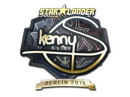 Sticker | kennyS (Gold) | Berlin 2019