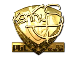 Sticker | kennyS (Gold) | Krakow 2017