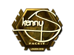 Sticker | kennyS (Gold) | London 2018