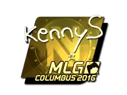 Sticker | kennyS (Gold) | MLG Columbus 2016