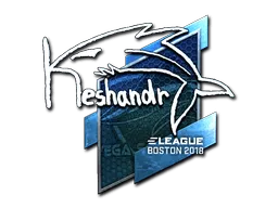 Sticker | keshandr (Foil) | Boston 2018