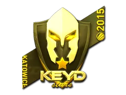 Sticker | Keyd Stars (Gold) | Katowice 2015