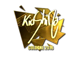 Sticker | kioShiMa (Gold) | Cologne 2016