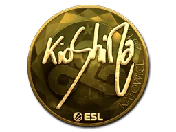 Sticker | kioShiMa (Gold) | Katowice 2019