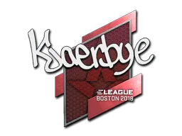 Sticker | Kjaerbye | Boston 2018