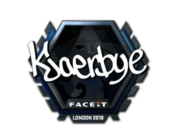 Sticker | Kjaerbye (Foil) | London 2018