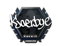 Sticker | Kjaerbye | London 2018