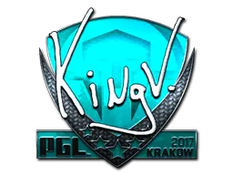 Sticker | kNgV- (Foil) | Krakow 2017