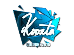 Sticker | koosta (Foil) | Cologne 2016