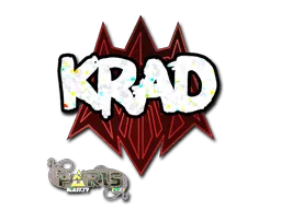 Sticker | Krad (Glitter) | Paris 2023