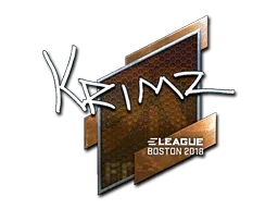 Sticker | KRIMZ (Foil) | Boston 2018